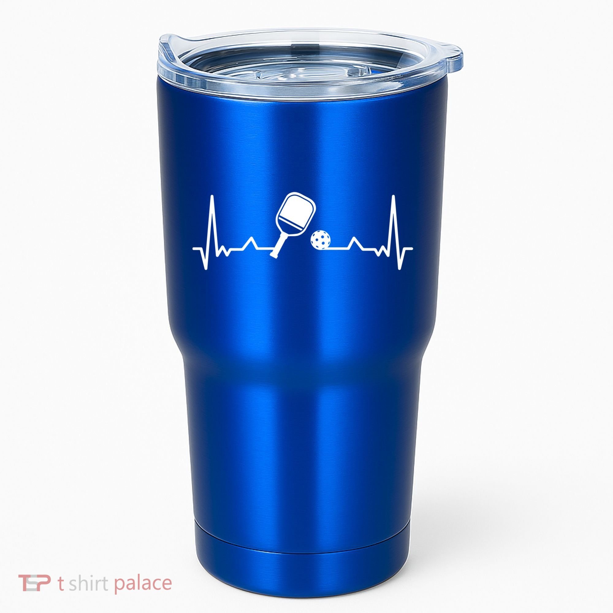 Pickleball Heartbeat Gift Pickleball Player Gift Tumbler