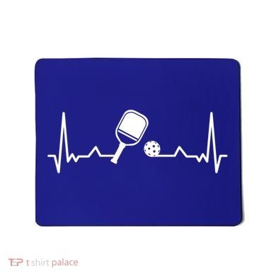 Pickleball Heartbeat Gift Pickleball Player Gift Mousepad