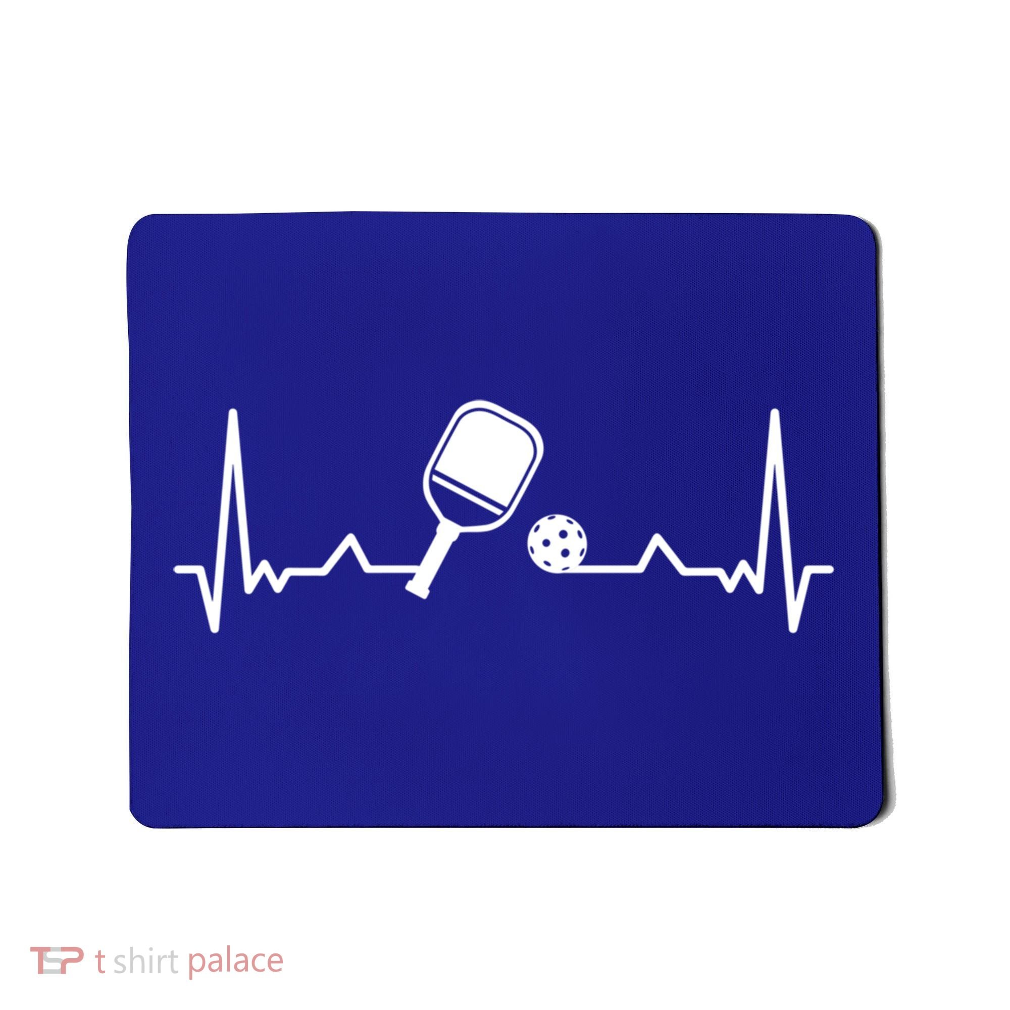 Pickleball Heartbeat Gift Pickleball Player Gift Mousepad