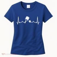 Pickleball Heartbeat Gift Pickleball Player Gift Women's T-Shirt thumb 0
