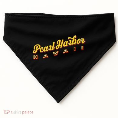 Pearl Harbor Hi USA-Made Doggie Bandana