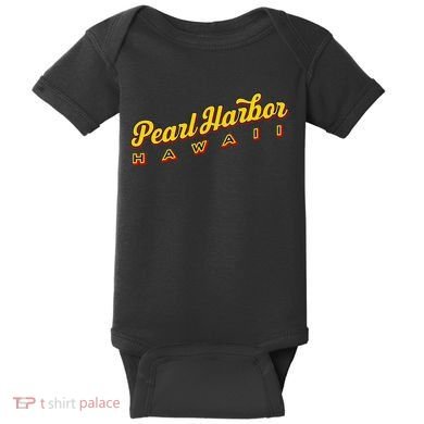 Pearl Harbor Hi Baby Bodysuit
