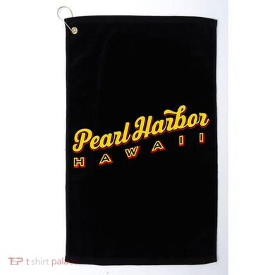 Pearl Harbor Hi Golf Towel