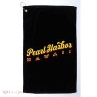 Pearl Harbor Hi Golf Towel thumb 0