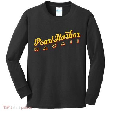 Pearl Harbor Hi Kids Long Sleeve Shirt