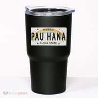 Pau Hana Hawaii License Plate Tumbler thumb 0