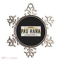 Pau Hana Hawaii License Plate Ornament thumb 0