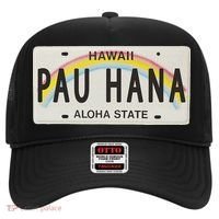 Pau Hana Hawaii License Plate Hat thumb 0