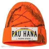 Pau Hana Hawaii License Plate Kati Licensed 12" Camo Cuffed Beanie thumb 0