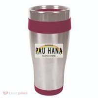 Pau Hana Hawaii License Plate 16oz Travel Tumbler thumb 0