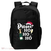 Prosec Ho Ho Ho Funny Presecco Christmas Vacation Meaningful Gift Backpack thumb 0