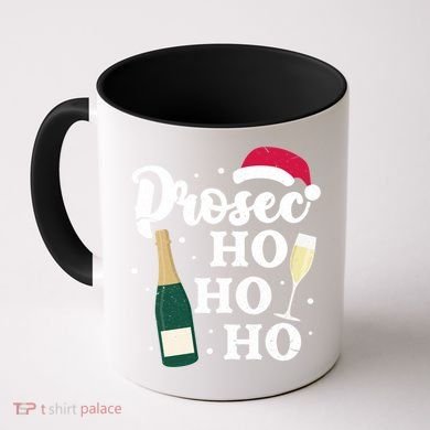 Prosec Ho Ho Ho Funny Presecco Christmas Vacation Meaningful Gift Coffee Mug