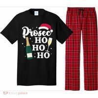 Prosec Ho Ho Ho Funny Presecco Christmas Vacation Meaningful Gift Pajama Set thumb 0
