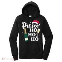 Prosec Ho Ho Ho Funny Presecco Christmas Vacation Meaningful Gift Women's Hoodie thumb 0