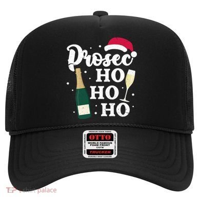 Prosec Ho Ho Ho Funny Presecco Christmas Vacation Meaningful Gift Hat