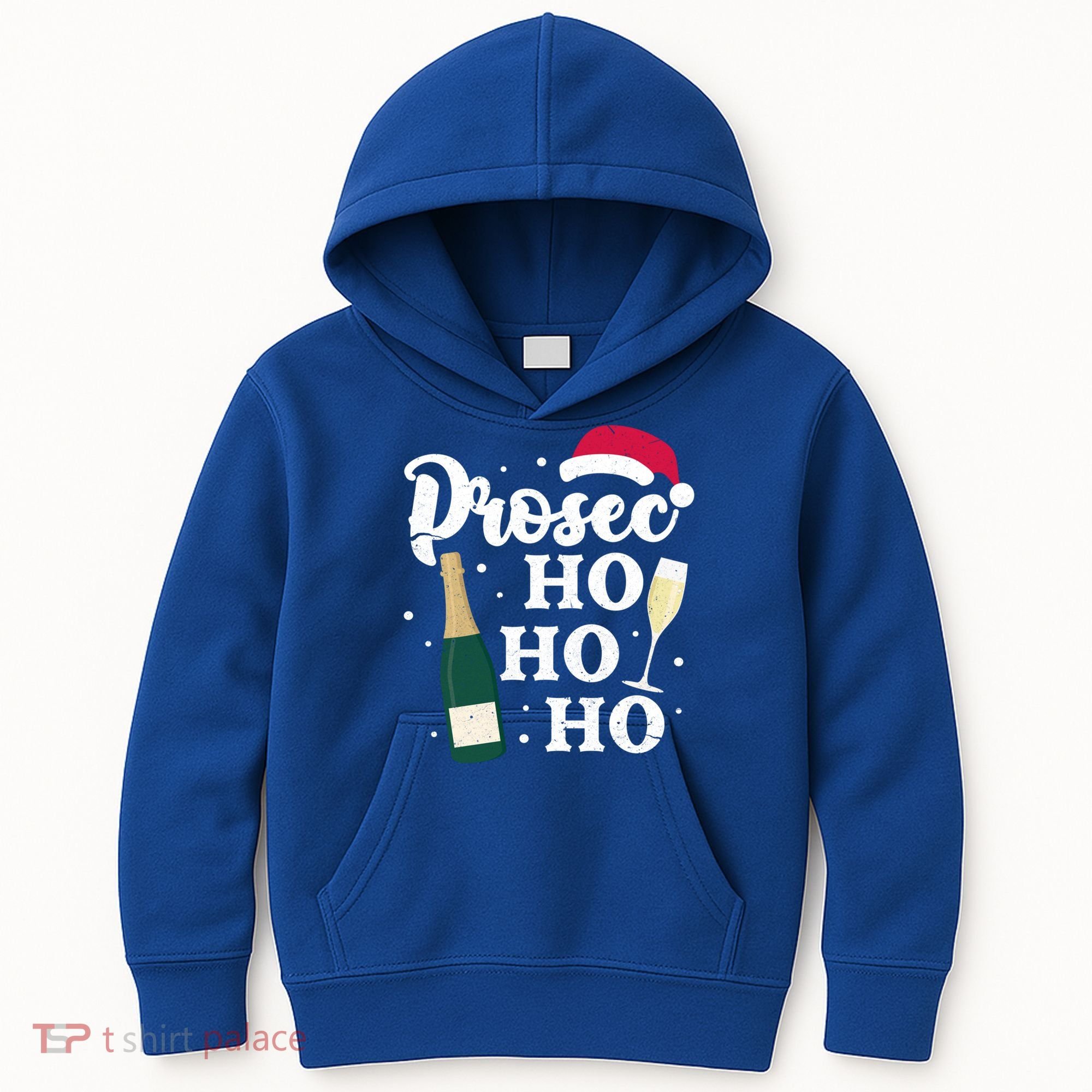Prosec Ho Ho Ho Funny Presecco Christmas Vacation Meaningful Gift Kids Hoodie