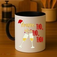 Prosec Ho Ho Ho Funny Wine Lover Christmas Celebration Coffee Mug thumb 4