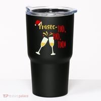 Prosec Ho Ho Ho Funny Wine Lover Christmas Celebration Tumbler thumb 0