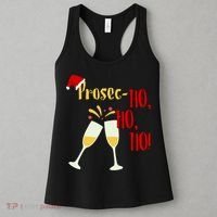 Prosec Ho Ho Ho Funny Wine Lover Christmas Celebration Women's Tank Top thumb 3
