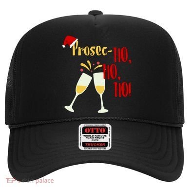 Prosec Ho Ho Ho Funny Wine Lover Christmas Celebration Hat