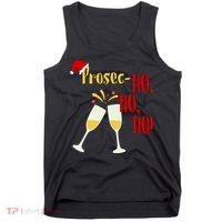 Prosec Ho Ho Ho Funny Wine Lover Christmas Celebration Tank Top thumb 0