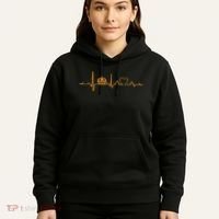 Pumpkin Heartbeat Halloween Hoodie thumb 5