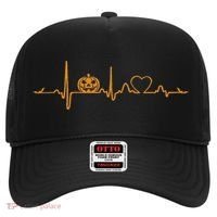 Pumpkin Heartbeat Halloween Hat thumb 0