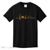 Pumpkin Heartbeat Halloween Kids T-Shirt thumb 0