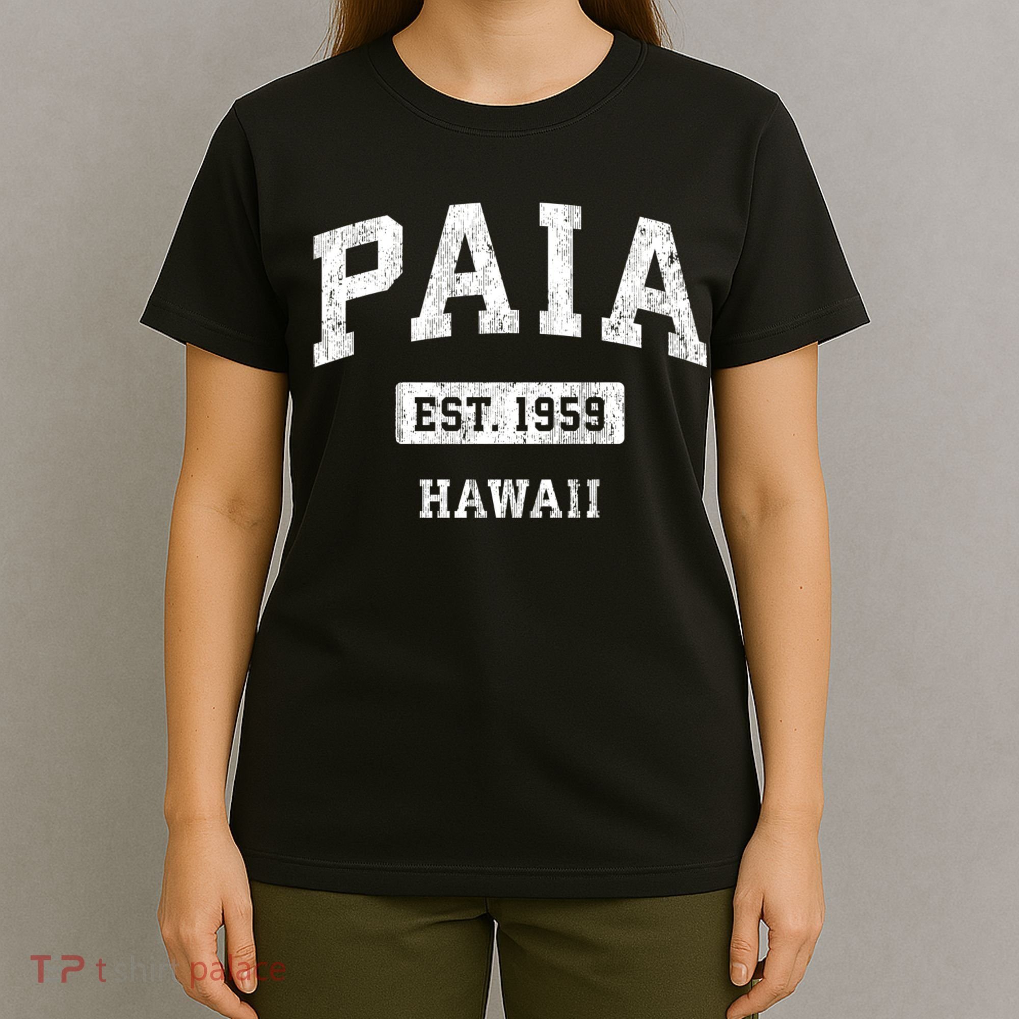 Paia Hawaii Hi Vintage Sports Established T-Shirt