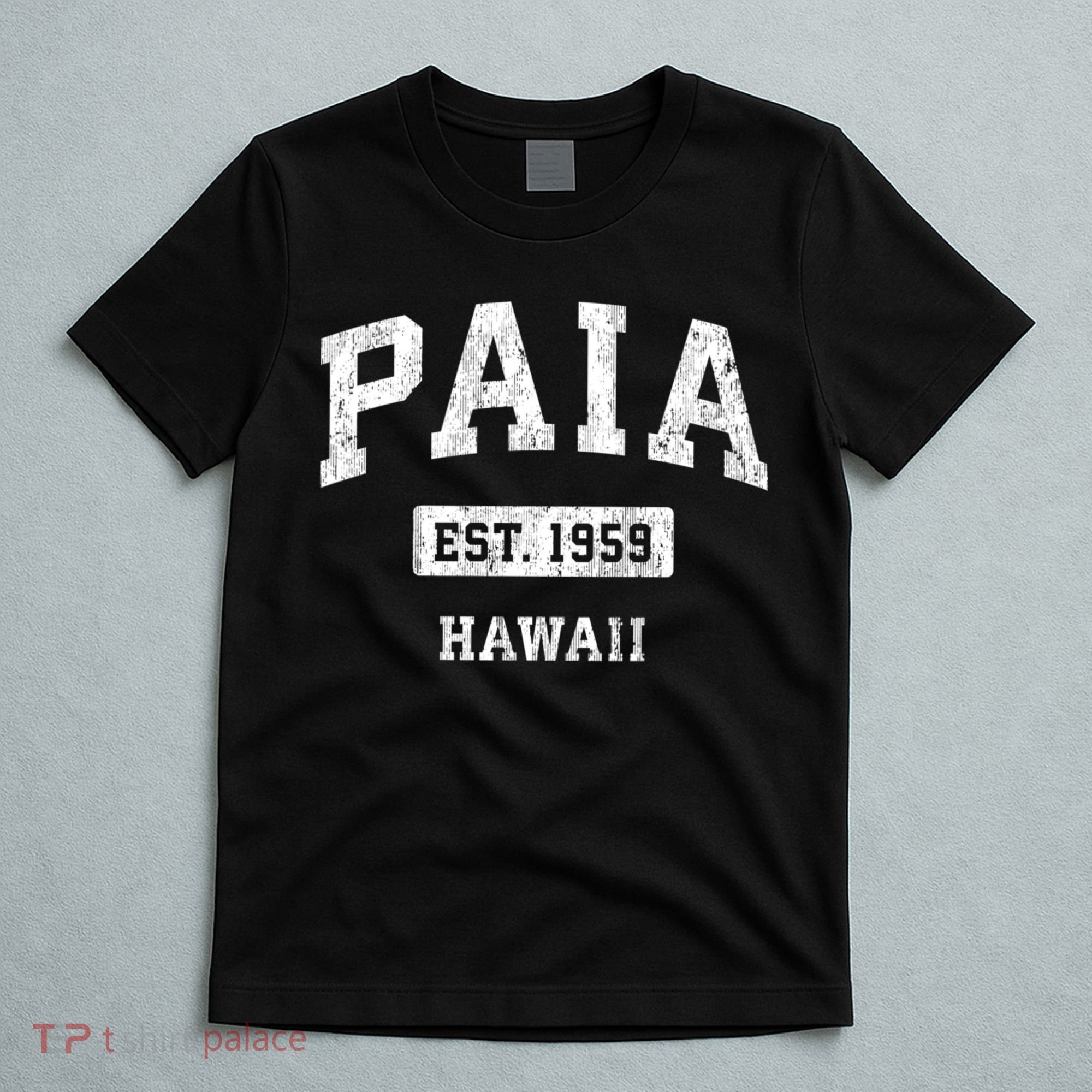 Paia Hawaii Hi Vintage Sports Established T-Shirt