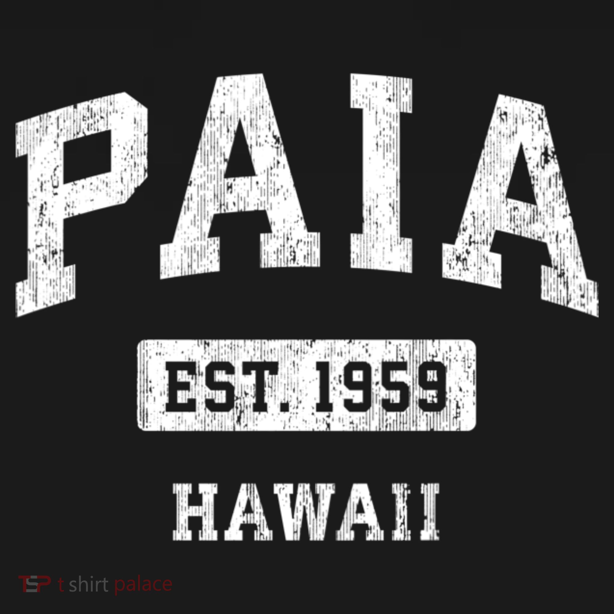 Paia Hawaii Hi Vintage Sports Established T-Shirt