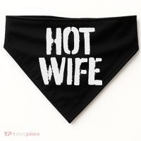 Punk Hotwife Hot Wife Enm Swinger USA-Made Doggie Bandana thumb 0