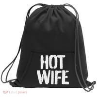 Punk Hotwife Hot Wife Enm Swinger Sweatshirt Cinch Pack Bag thumb 0