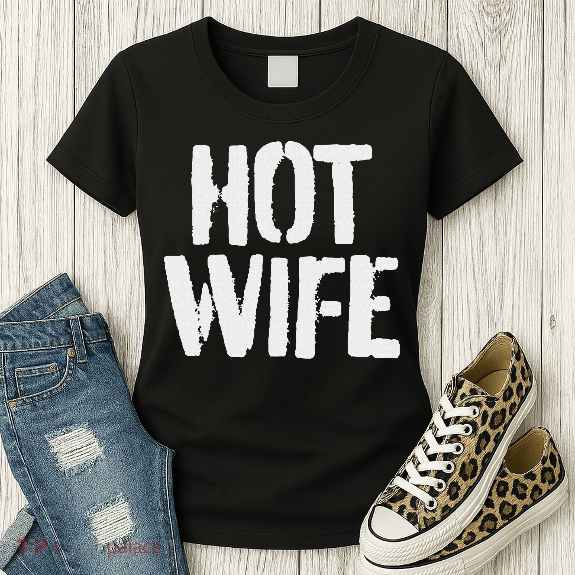 Punk Hotwife Hot Wife Enm Swinger Women's T-Shirt