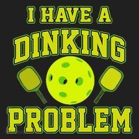 Pickleball Humor I Have A Dinking Problem Funny Women's Sweatshirt thumb 2