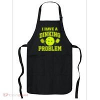 Pickleball Humor I Have A Dinking Problem Funny Apron thumb 0