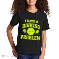Pickleball Humor I Have A Dinking Problem Funny Kids T-Shirt thumb 2