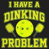 Pickleball Humor I Have A Dinking Problem Funny Women's Sweatshirt thumb 2