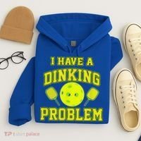 Pickleball Humor I Have A Dinking Problem Funny Hoodie thumb 4