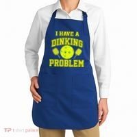 Pickleball Humor I Have A Dinking Problem Funny Apron thumb 2