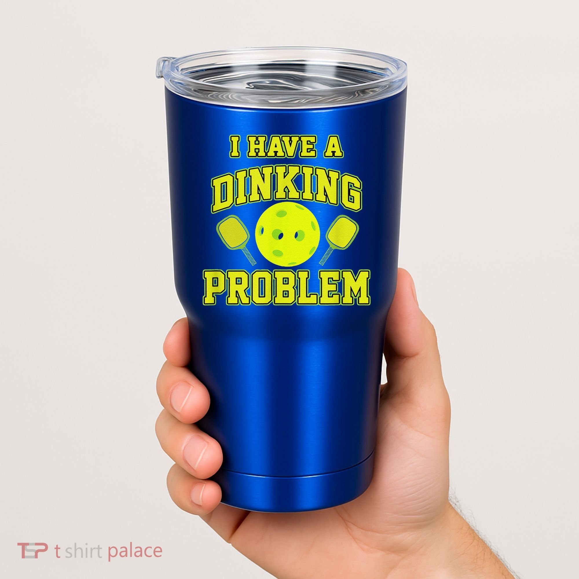 Pickleball Humor I Have A Dinking Problem Funny Tumbler