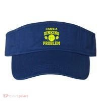 Pickleball Humor I Have A Dinking Problem Funny Visor thumb 0