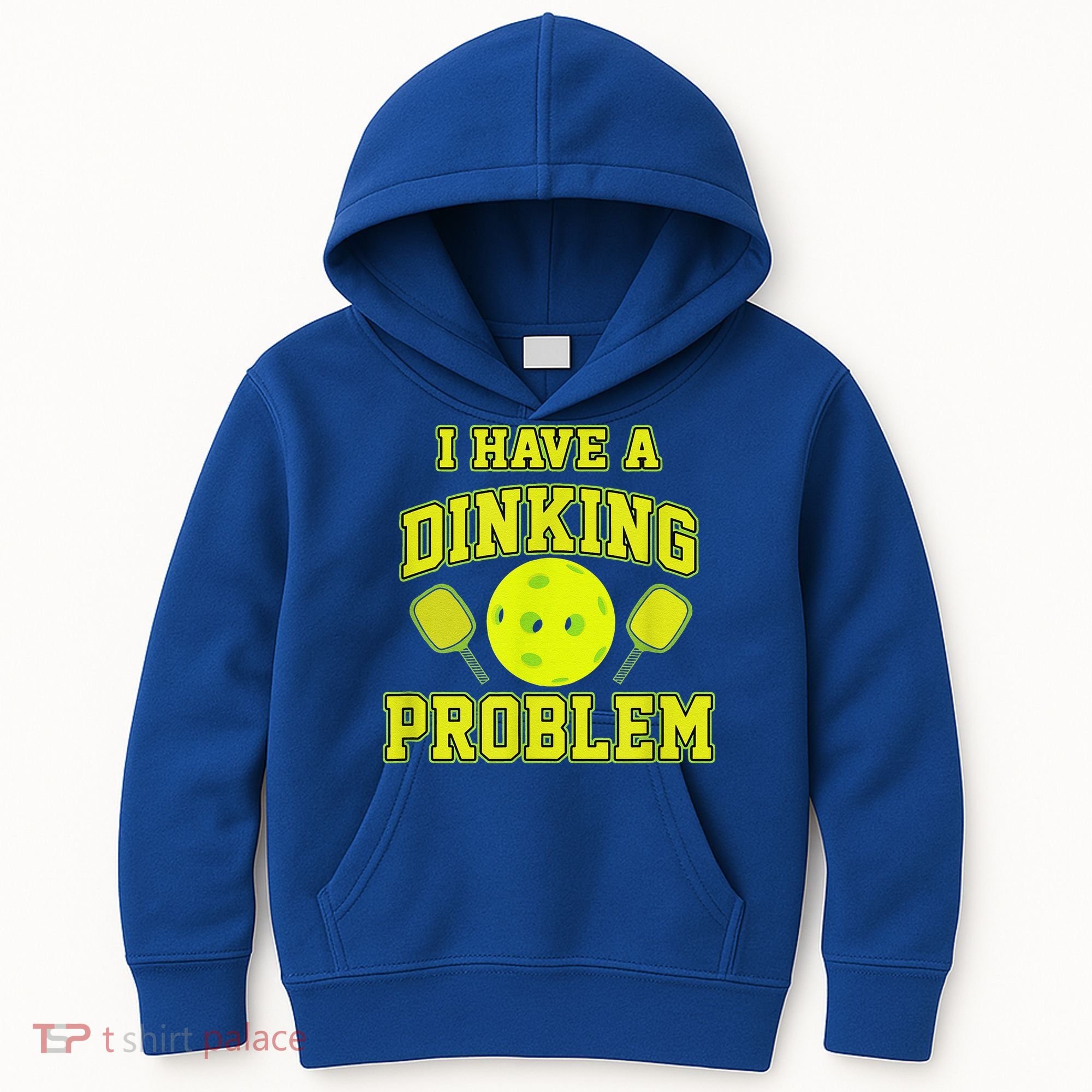 Pickleball Humor I Have A Dinking Problem Funny Kids Hoodie