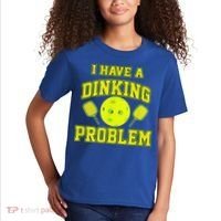 Pickleball Humor I Have A Dinking Problem Funny Kids T-Shirt thumb 2