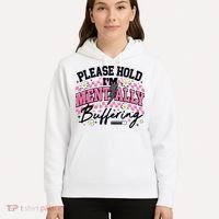 Please Hold I'm Mentally Buffering Funny Mental Health Hoodie thumb 5