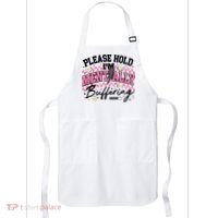 Please Hold I'm Mentally Buffering Funny Mental Health Apron thumb 0