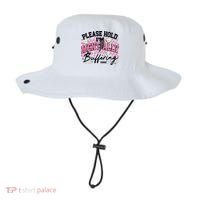 Please Hold I'm Mentally Buffering Funny Mental Health Bucket Hat thumb 0