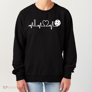 Pickleball Heartbeat! I Love Pickleball TShirt Women's Sweatshirt