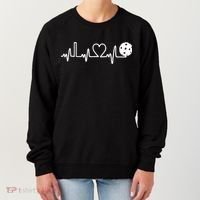 Pickleball Heartbeat! I Love Pickleball TShirt Women's Sweatshirt thumb 0
