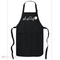 Pickleball Heartbeat! I Love Pickleball TShirt Apron thumb 0
